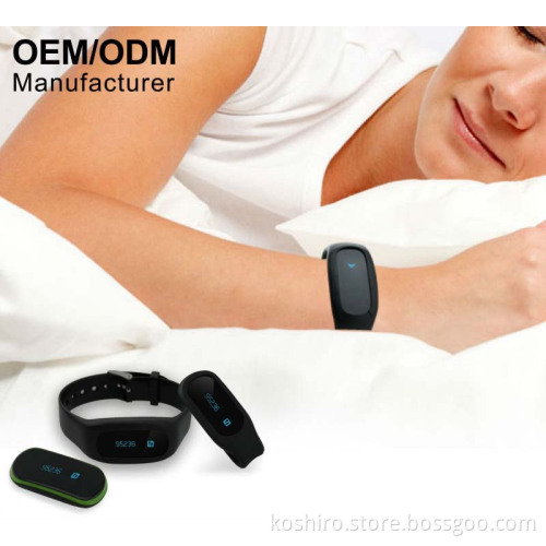 Healthy Pedometer Wrist Band Manufacturer Sleep Tracker